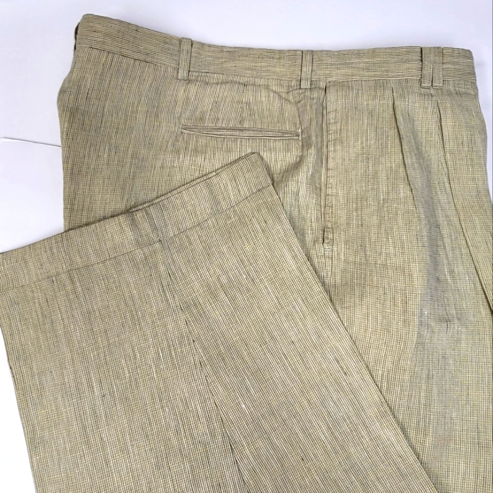 Men's Yale Trouser Collection Pleated Pants